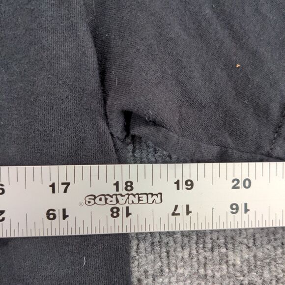 Riot Society Mens Apple Rainbow T-Shirt Black Medium Embroidered Logo - Picture 12 of 12